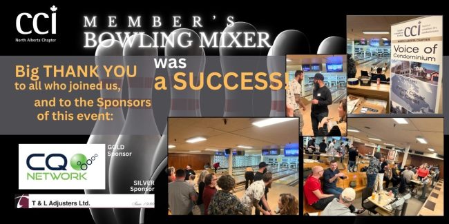 CCI Bowling Mixer Success