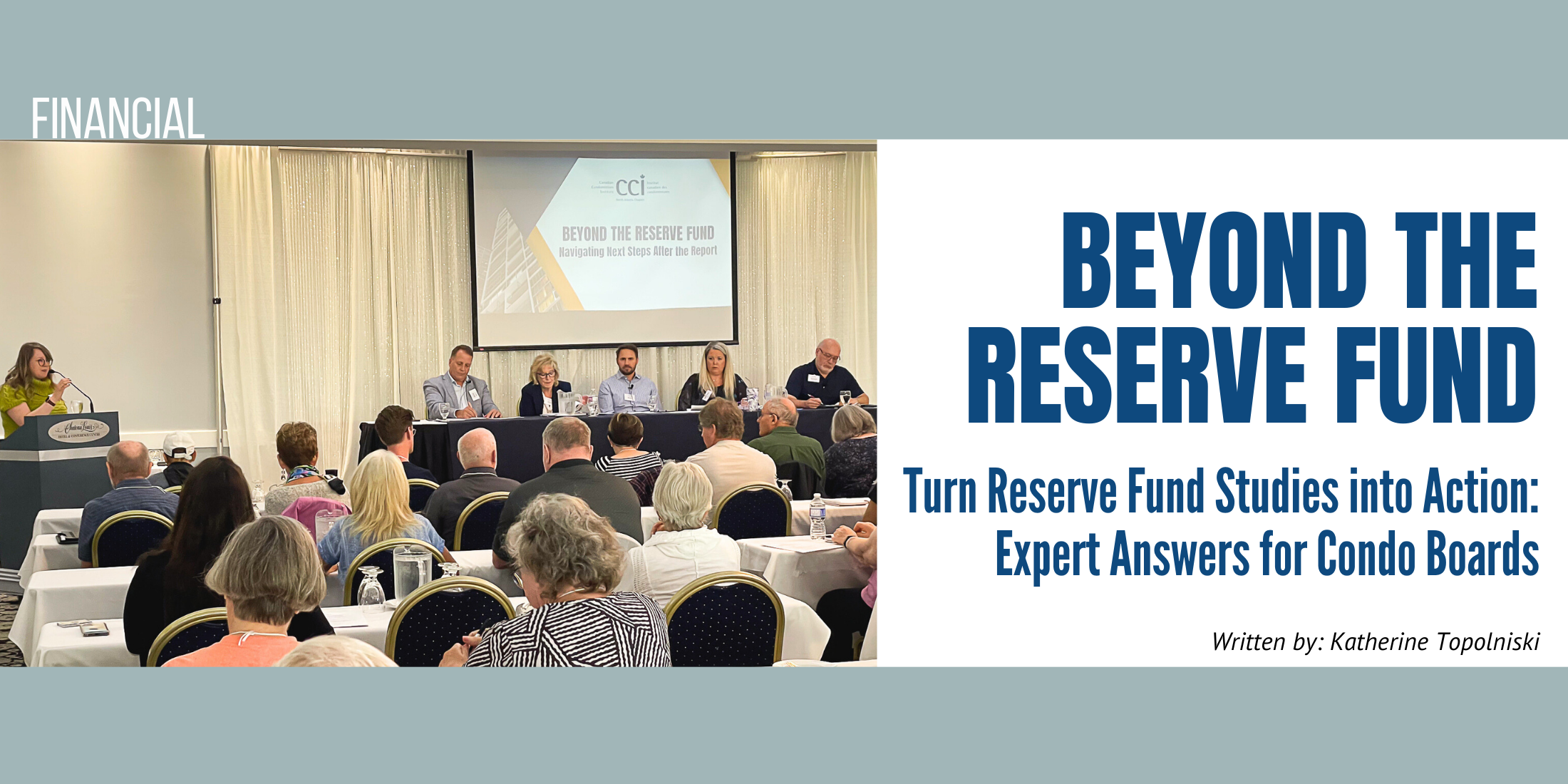 Beyond the Reserve Fund banner