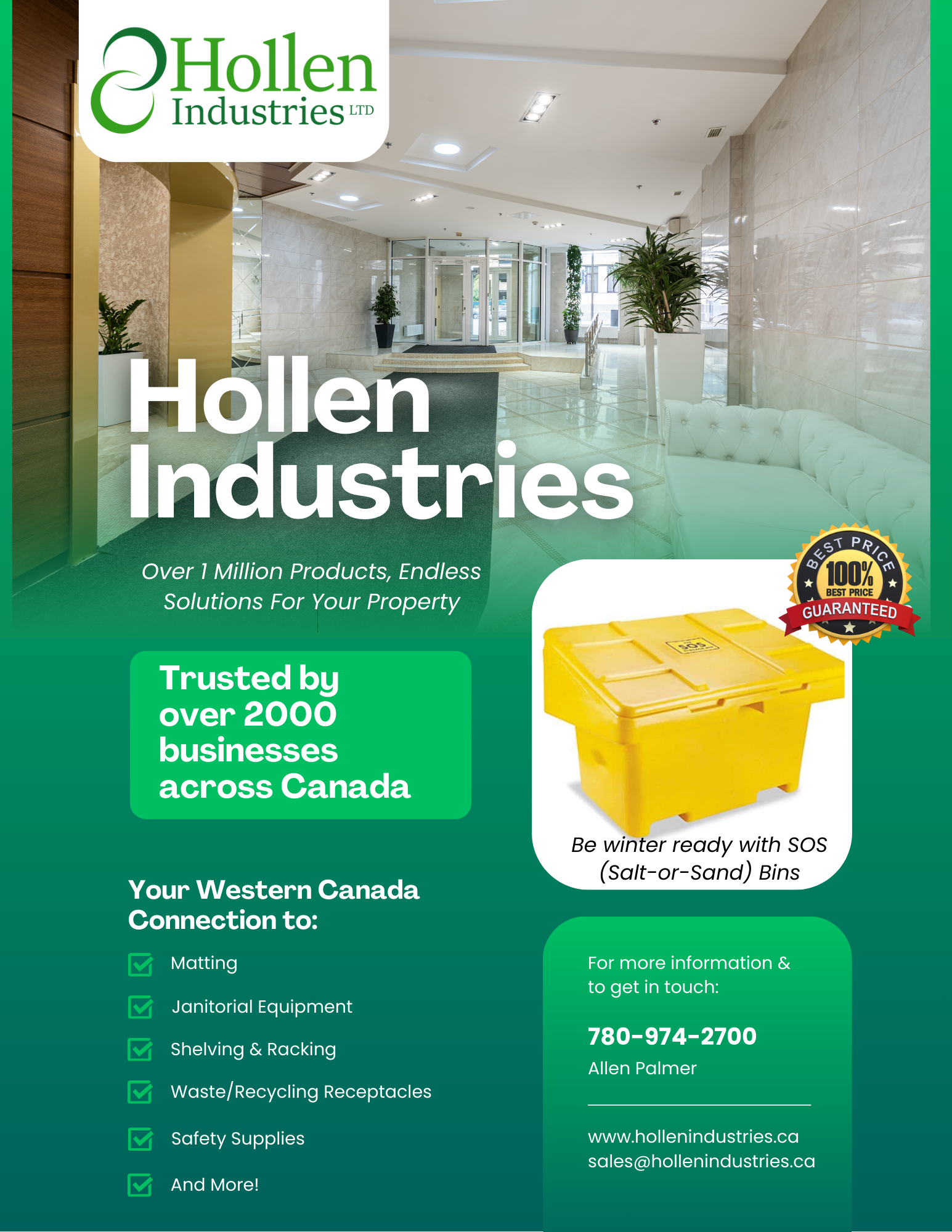 Hollen Green Modern Volunteer Charity Flyer (1)