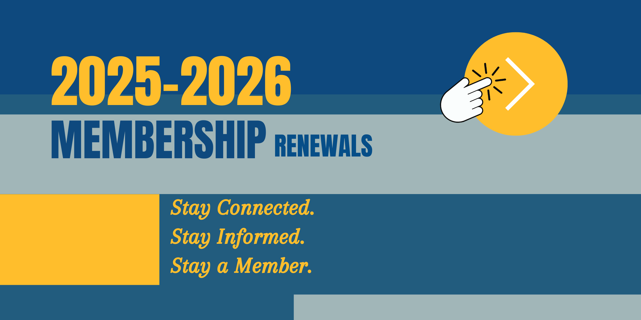 membership renewals banner